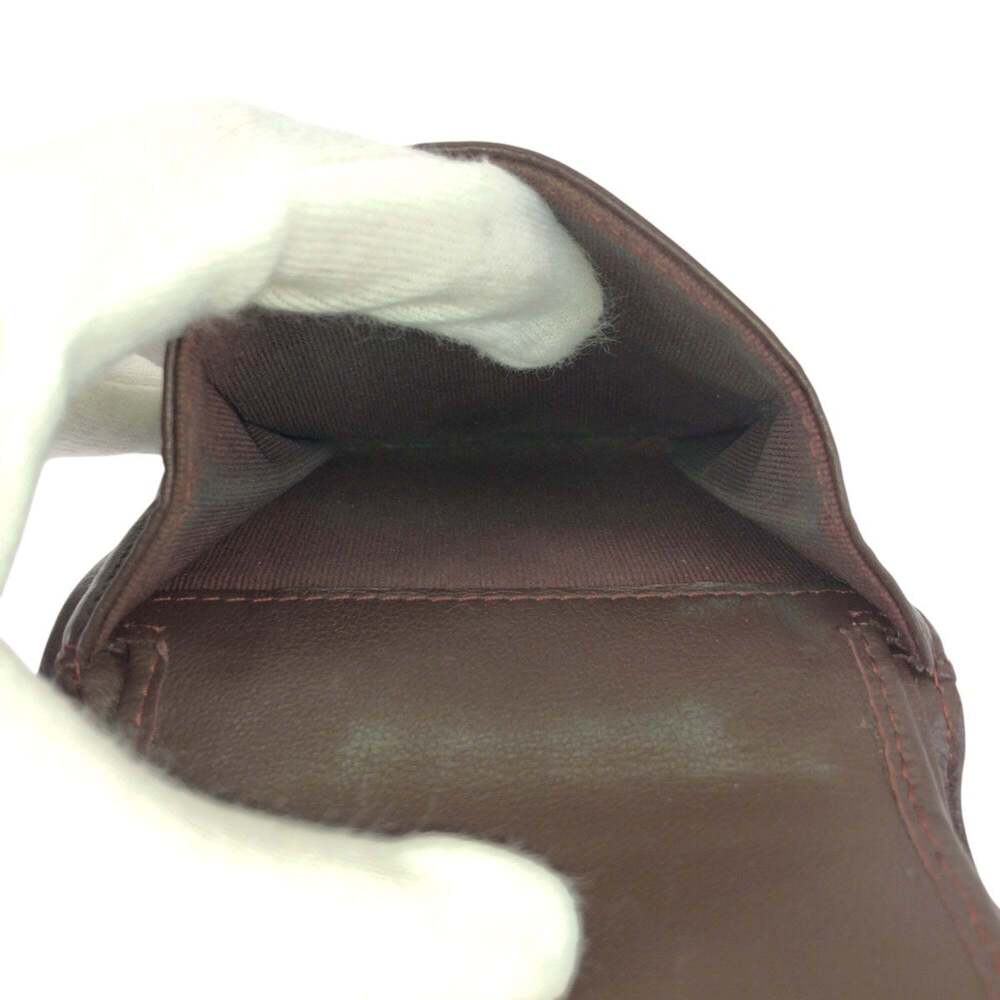 CHANEL Authentic Black Lambskin Leather Logo Wallet - Picture 9 of 10